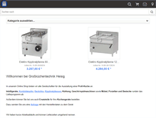 Tablet Screenshot of gkt-heisig.de